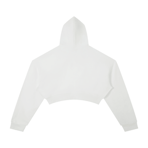 White hoodie on a white background