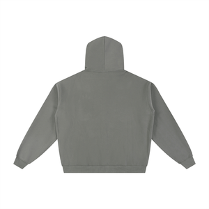 Gray hoodie on a white background