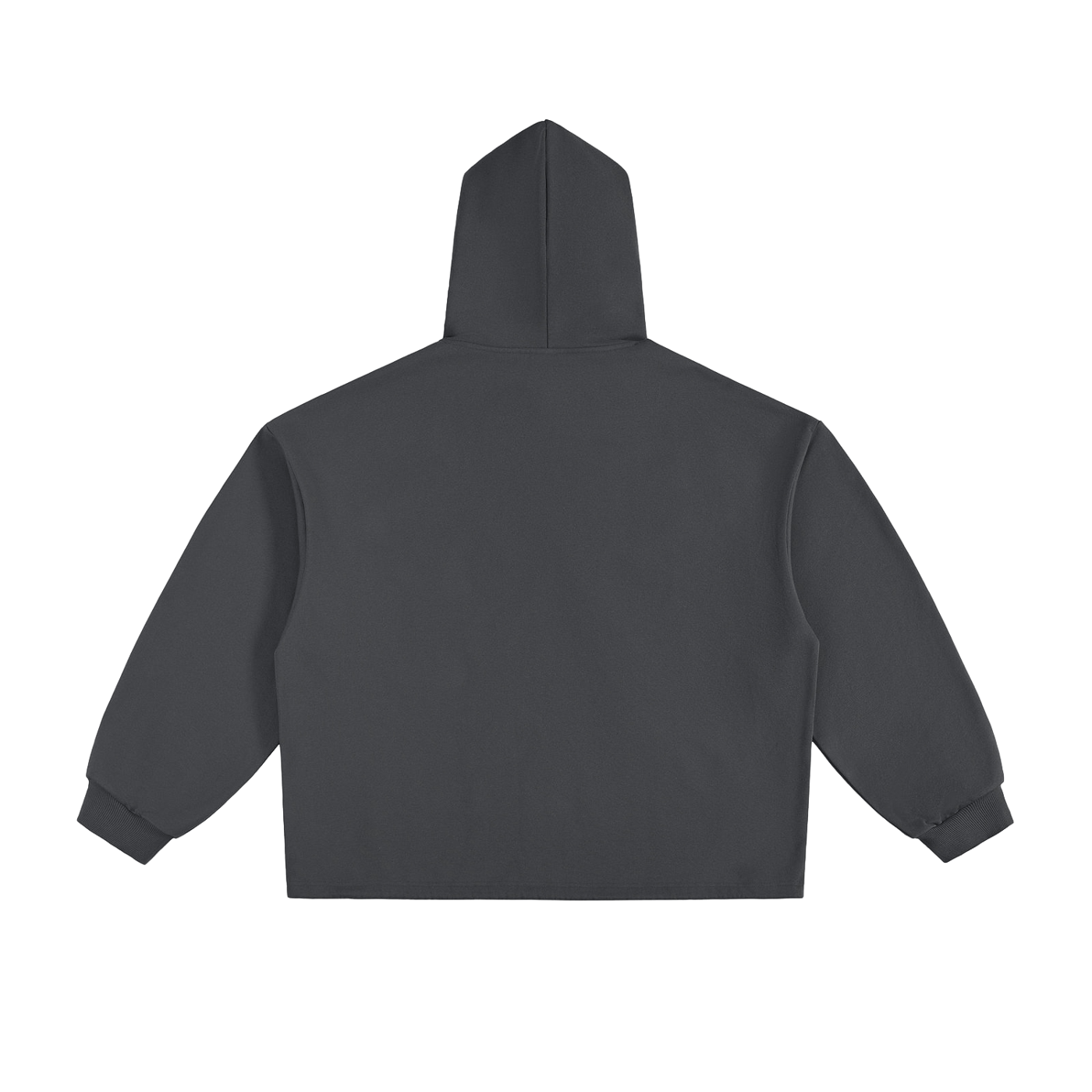 Black hoodie on a white background