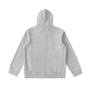 Gray hoodie on a white background