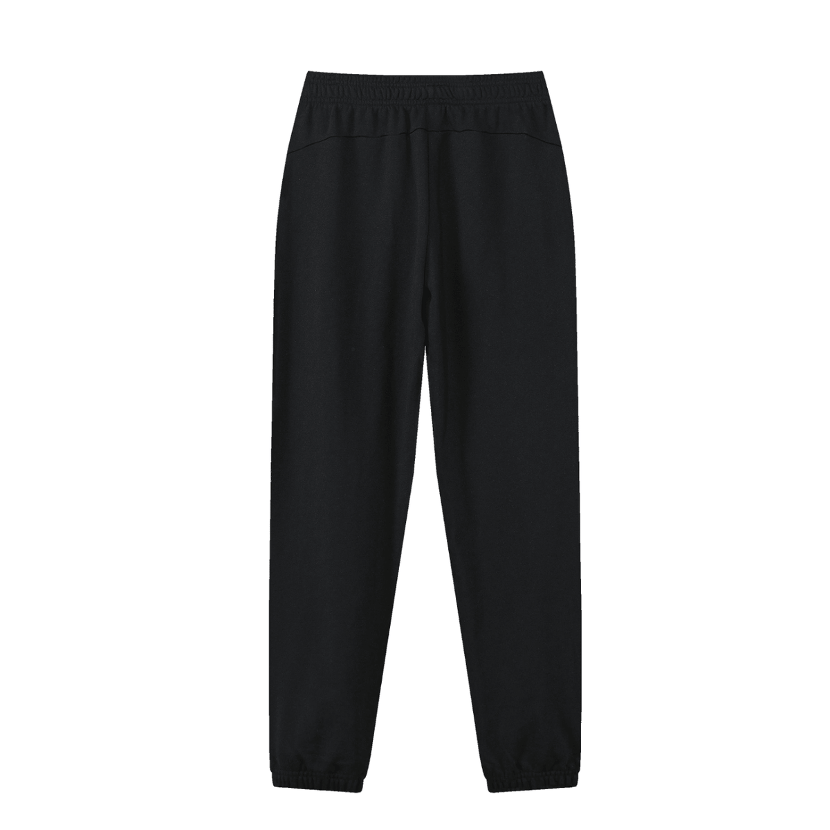 Black pants on a white background