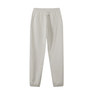 Beige sweatpants on a white background