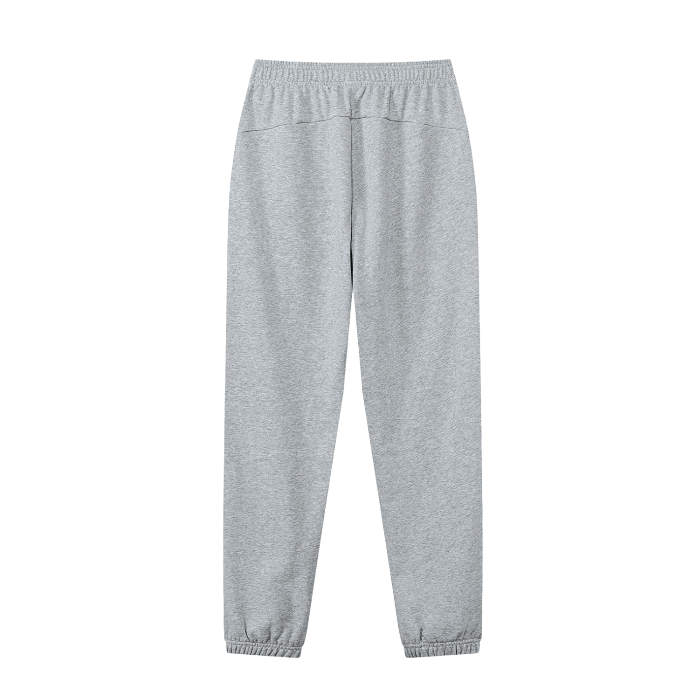 Gray sweatpants on a white background