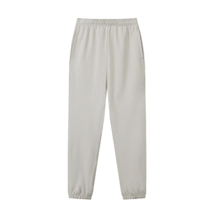 Beige sweatpants on a white background