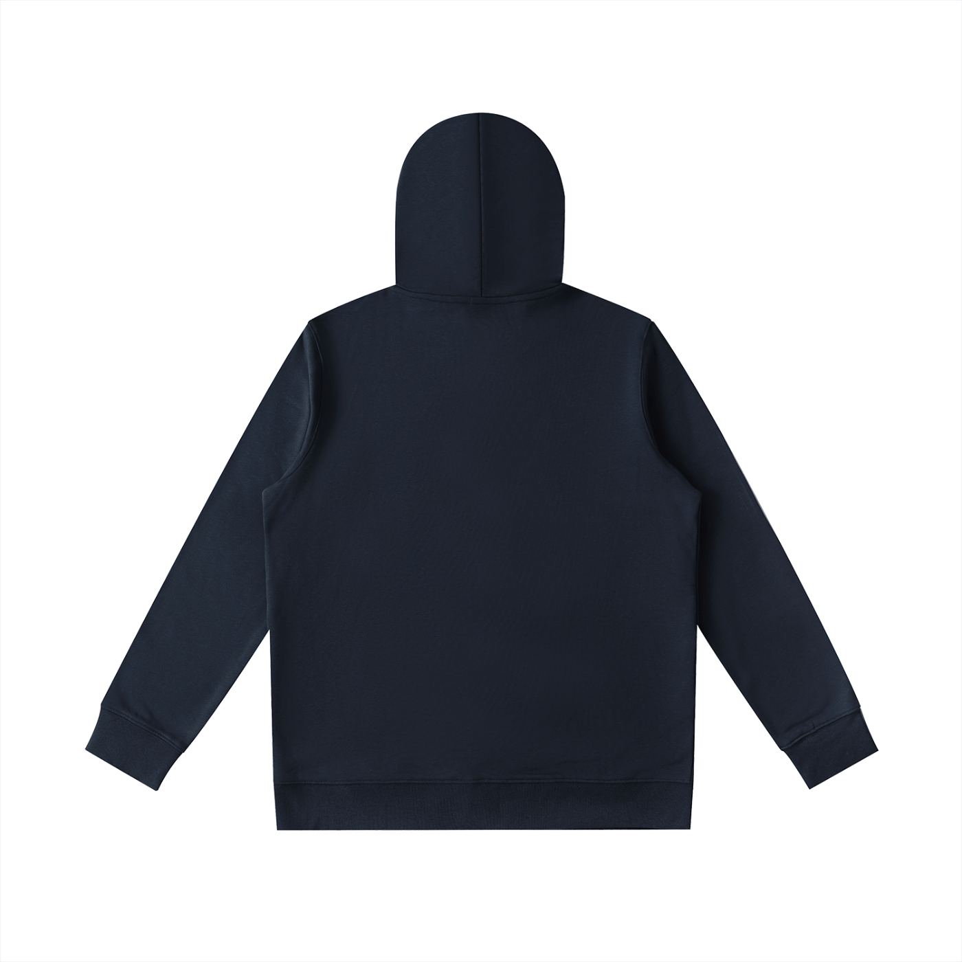 Black hoodie on a white background