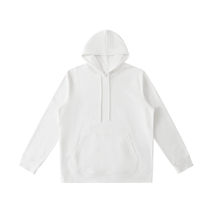White hoodie on a white background