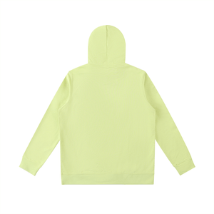 Light green hoodie on a white background