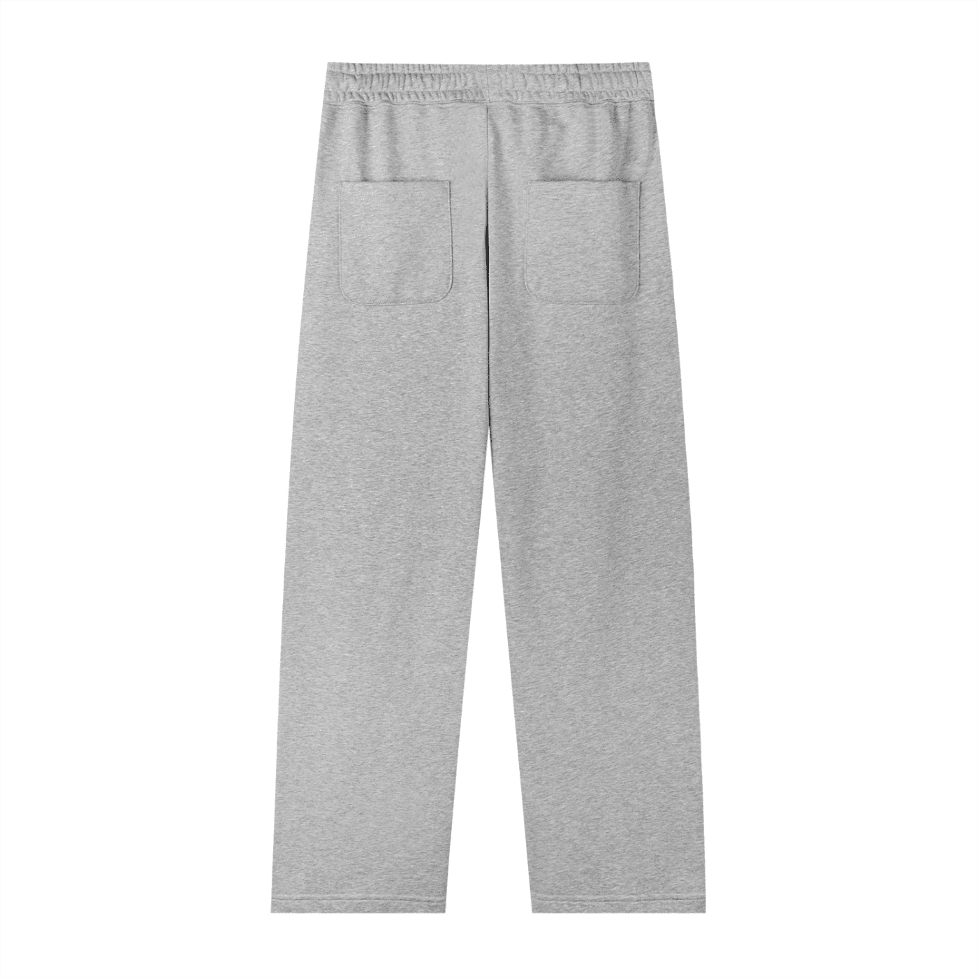 Gray sweatpants on a white background