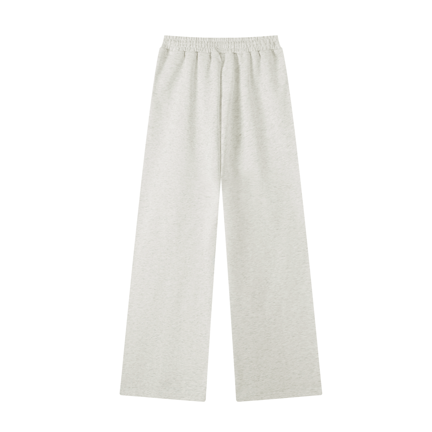 Light gray pants on a white background