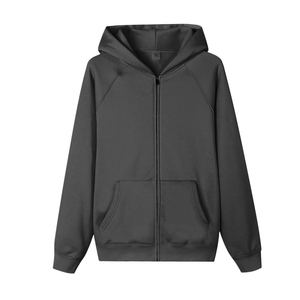 Black hoodie on a white background