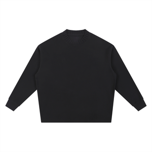 Black sweater with 'SOLAFIDE' logo on a white background