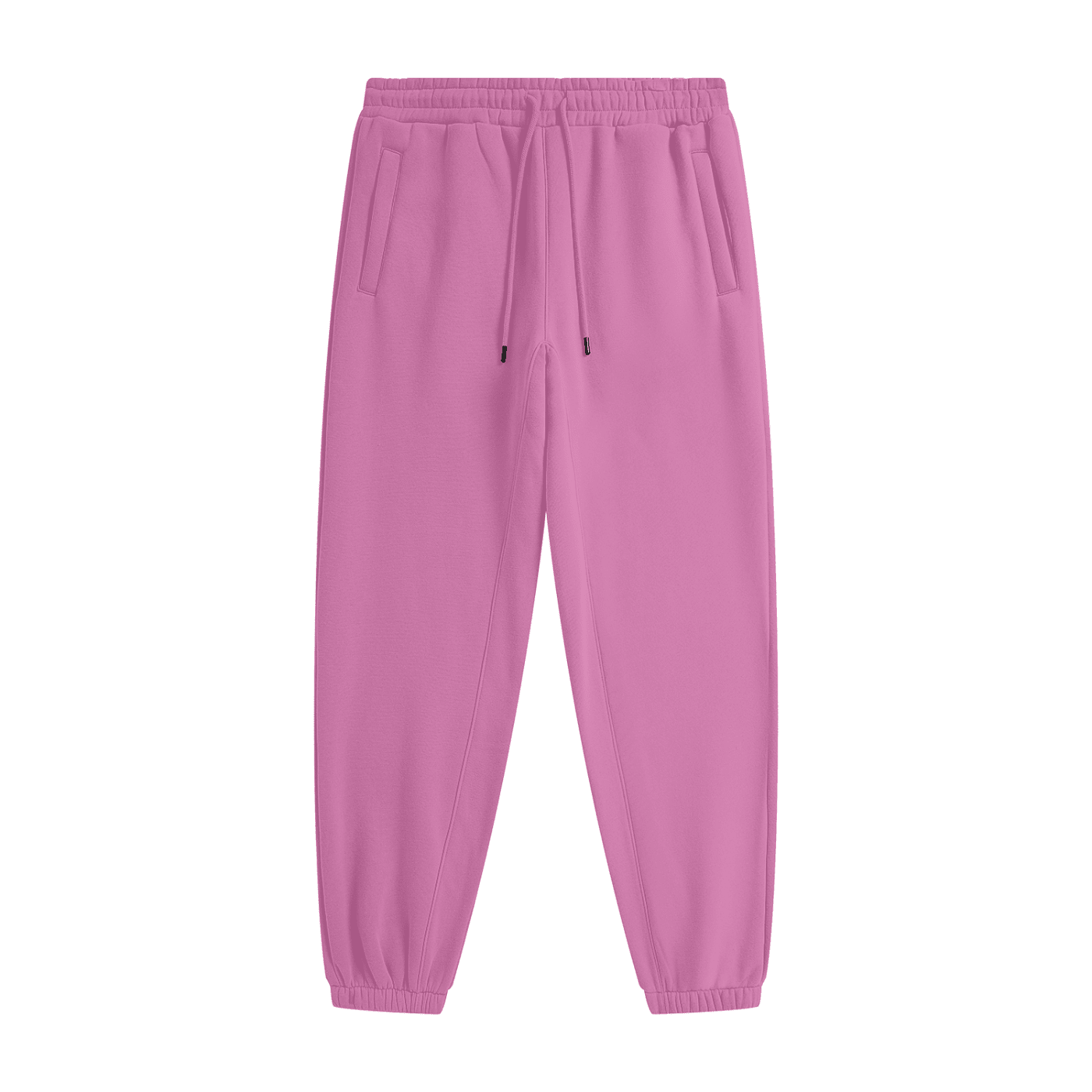 Gray sweatpants on a white background