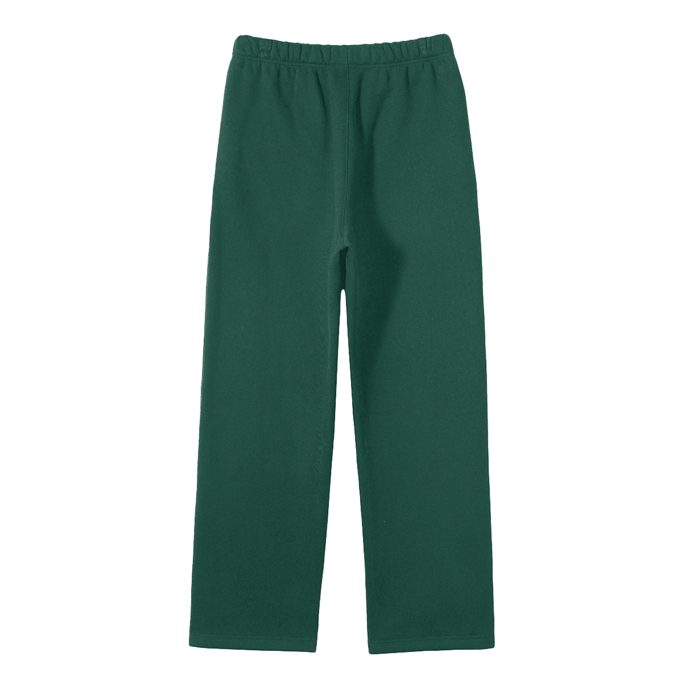 Green pants on a white background