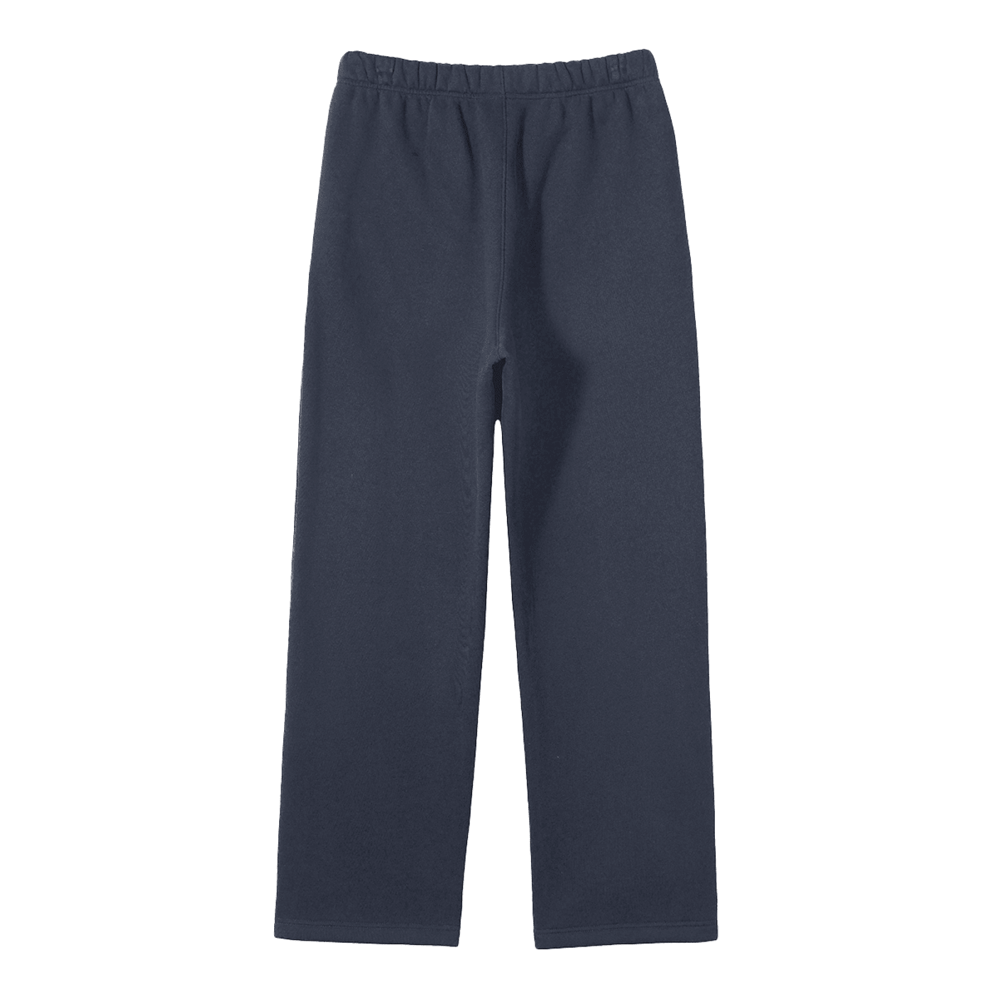 Navy blue pants on a white background