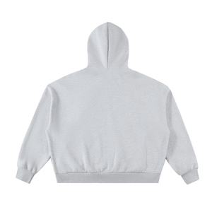 Gray hoodie on a white background