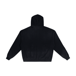 Black hoodie on a white background