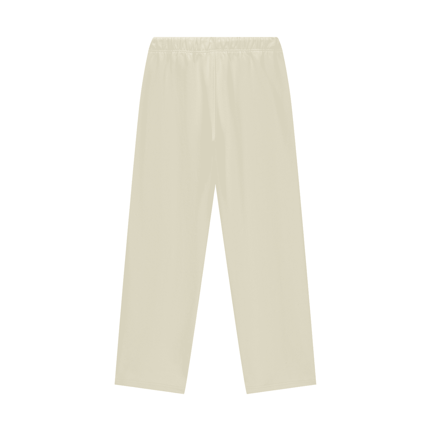 Beige pants on a white background