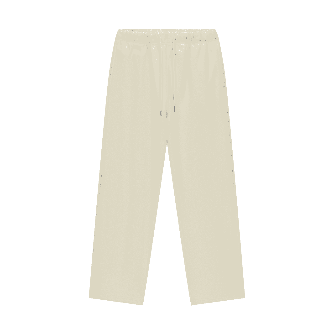 Beige pants on a white background