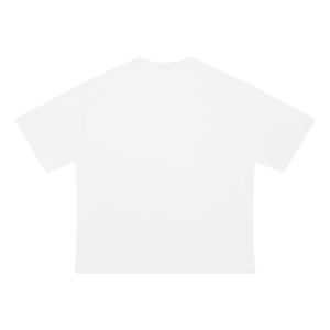 A plain white short-sleeve crewneck t-shirt shown flat against a solid white background.
