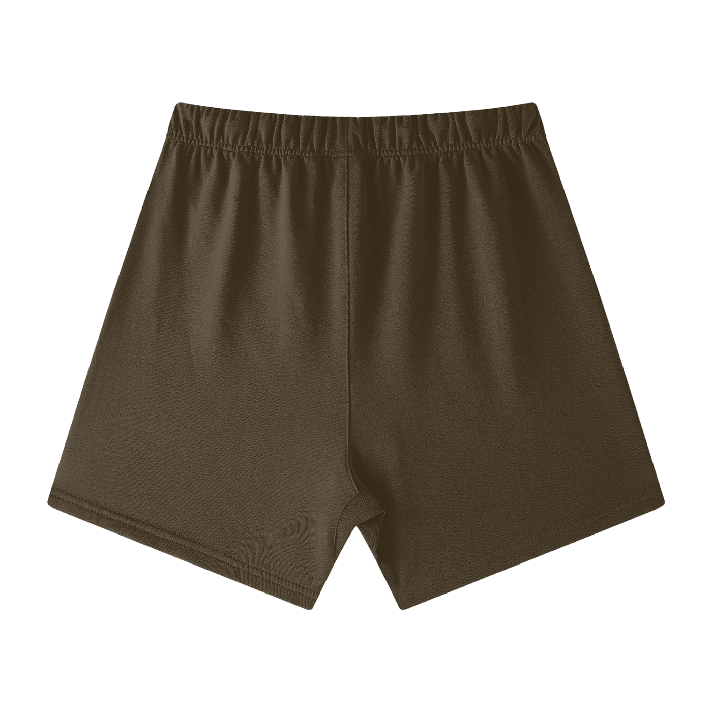 Black shorts on a white background