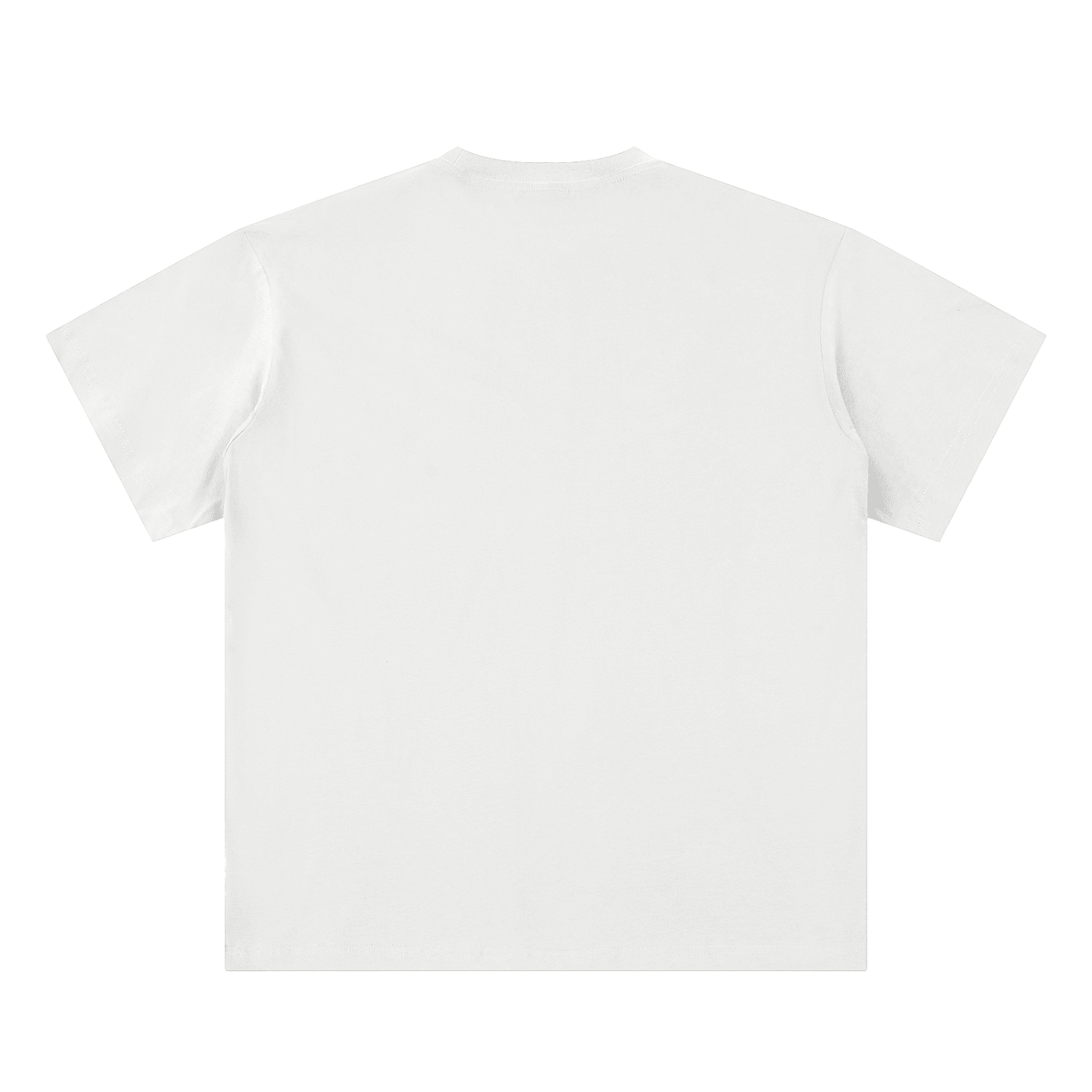 Gray t-shirt on a white background