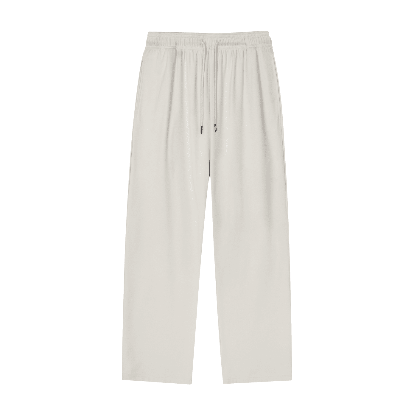 Beige pants on a white background