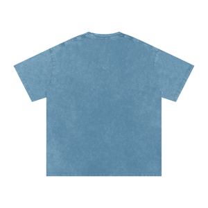 Blue t-shirt on a white background
