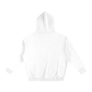 White hoodie on a white background