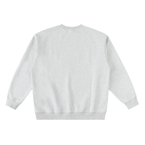Gray sweatshirt on a white background