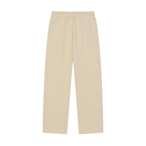 Beige pants on a white background