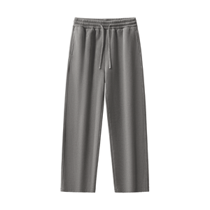 Gray pants on a white background