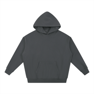 Gray hoodie on a white background