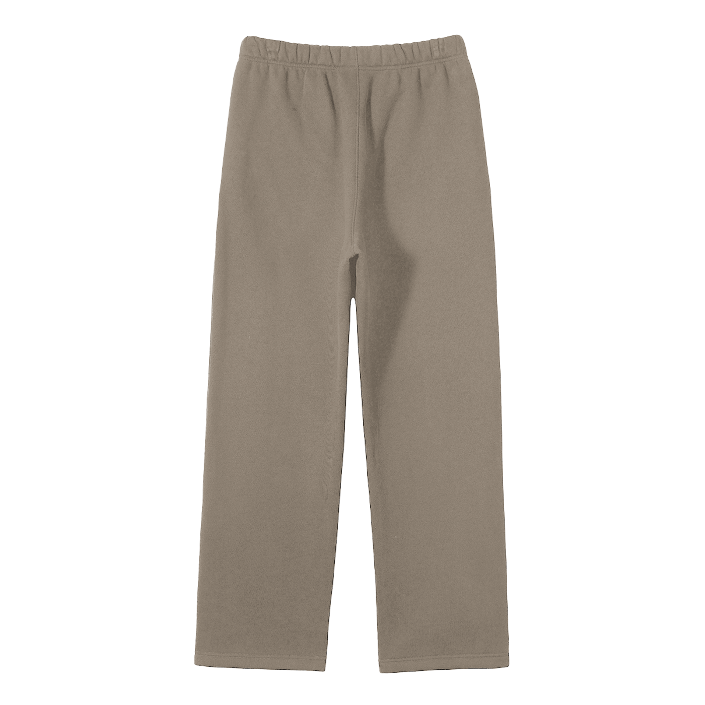 Beige sweatpants on a white background