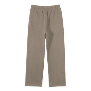 Beige sweatpants on a white background