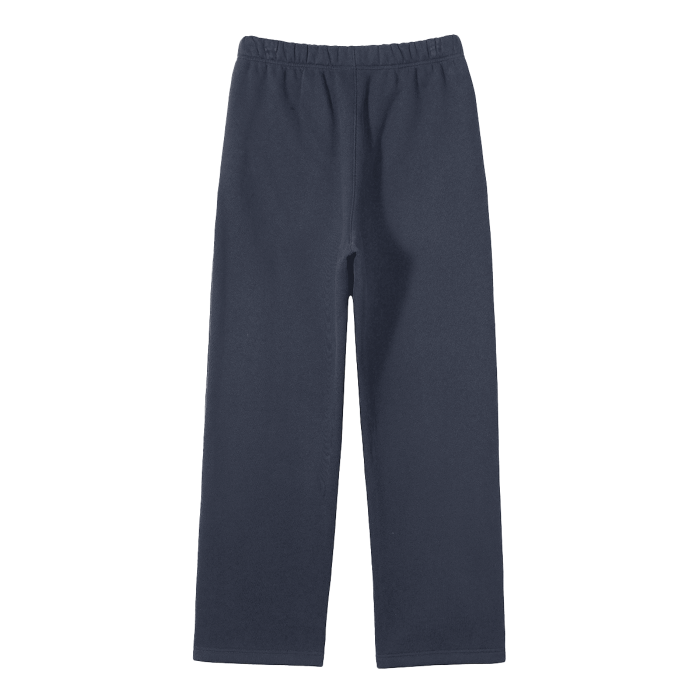 Navy blue pants on a white background