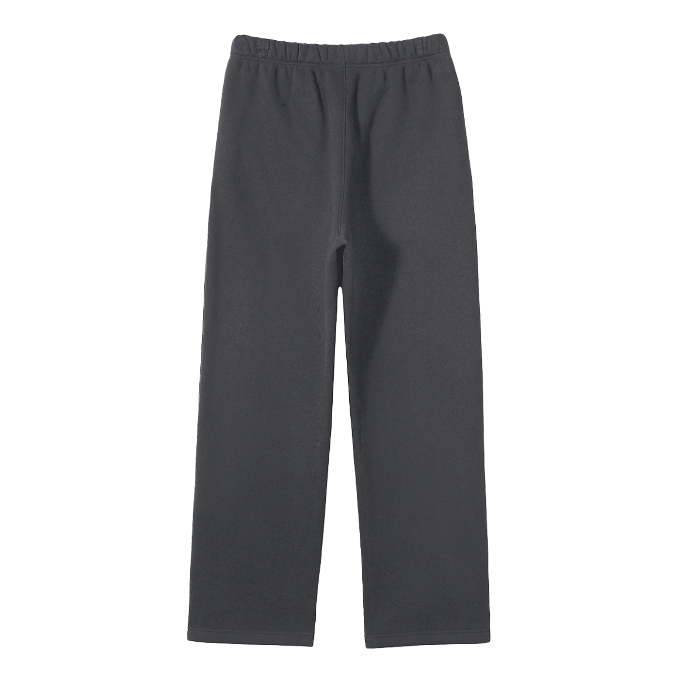 Dark gray sweatpants on a white background