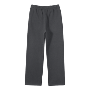 Dark gray sweatpants on a white background