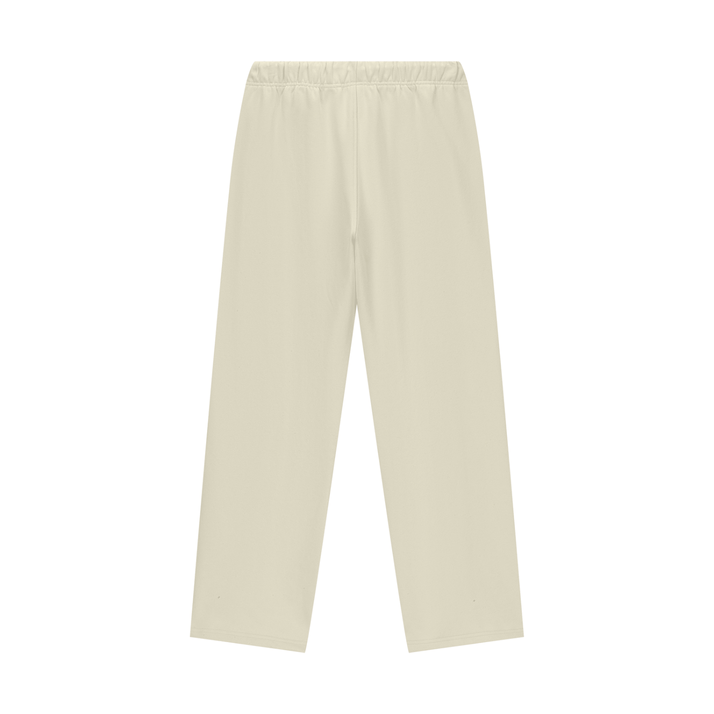 Beige pants on a white background