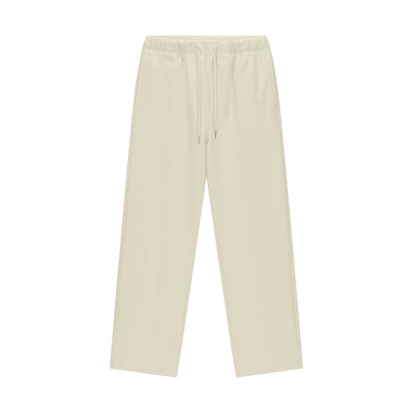 Beige pants on a white background