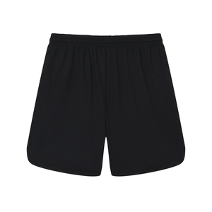 Black shorts on a white background