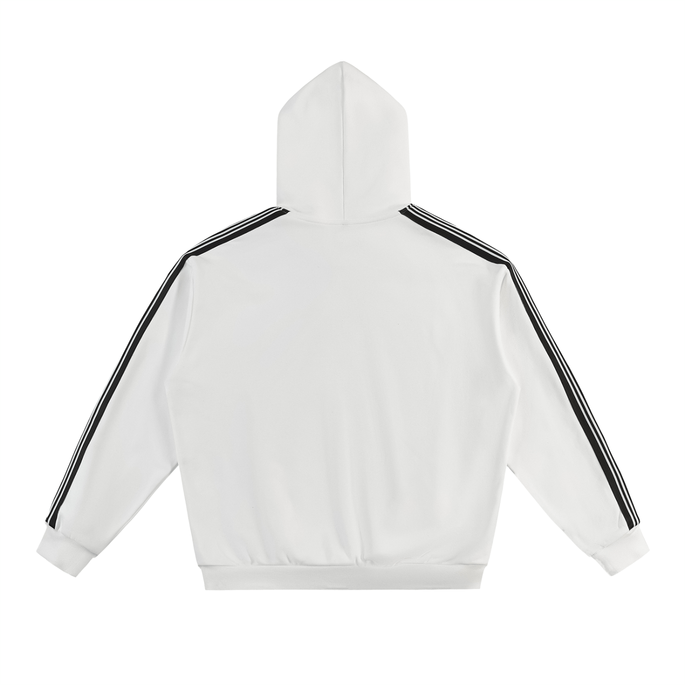 Side Stripe Drop-Shoulder Hoodie