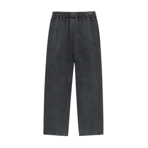 Black pants on a white background