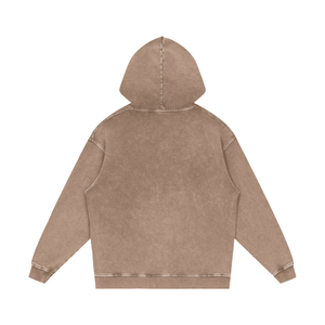 Brown hoodie on a white background