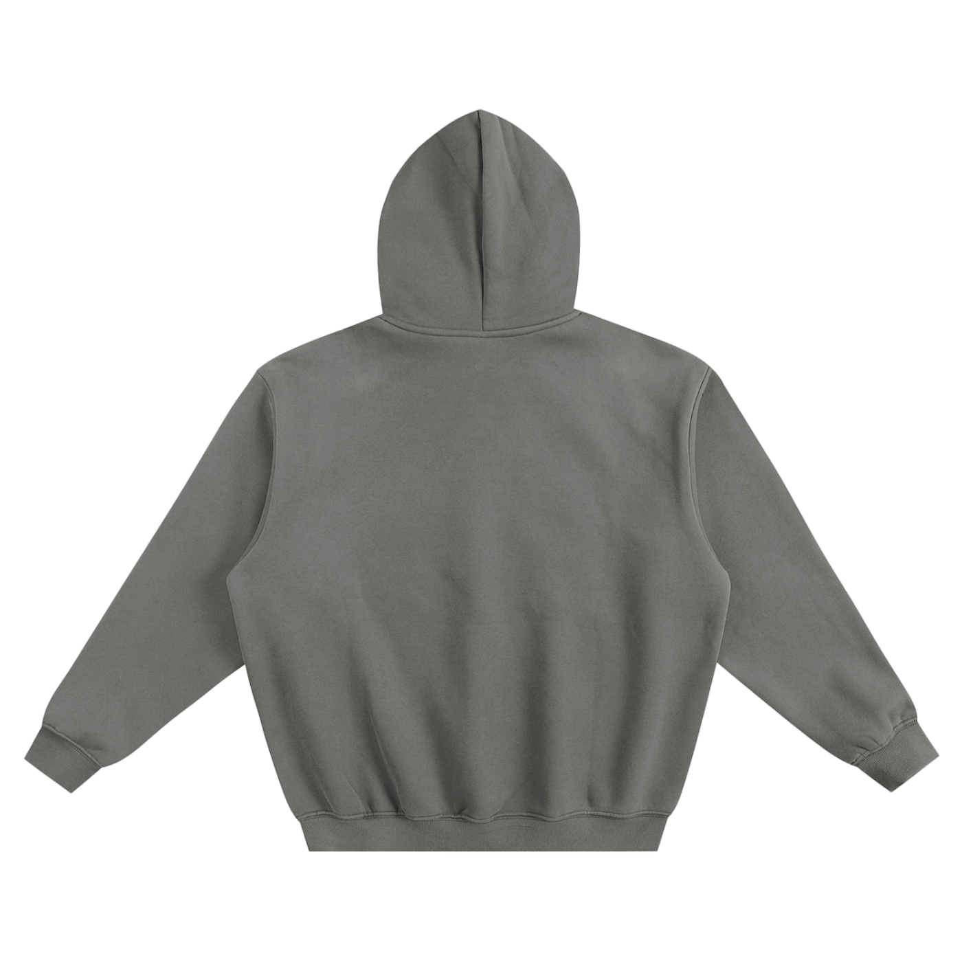 Gray Boxy Hoodie 