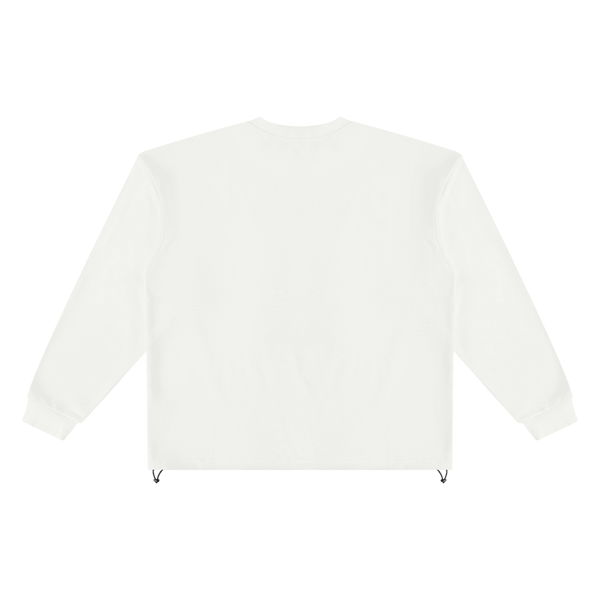 White sweater on a white background