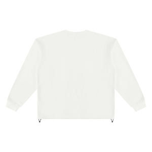 White sweater on a white background