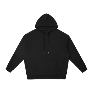 Black hoodie on a white background