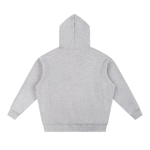 Gray hoodie on a white background