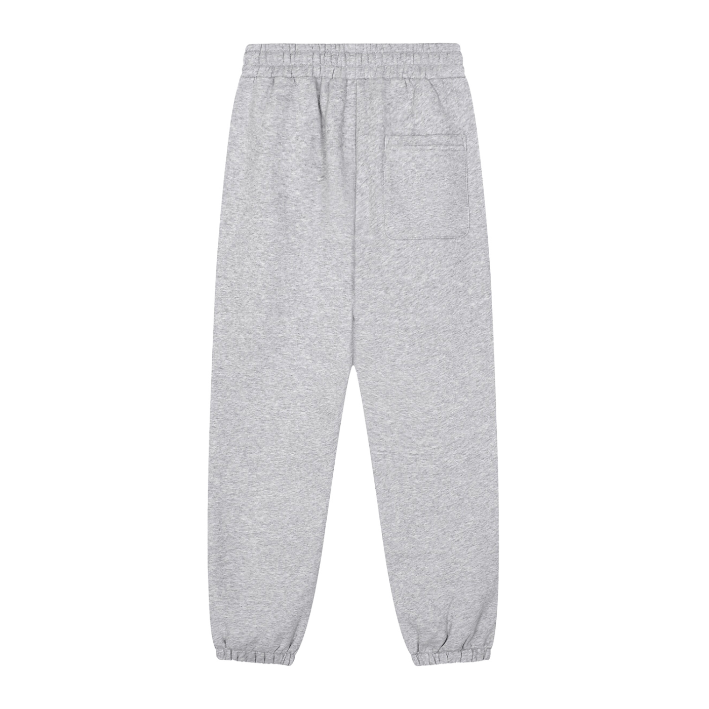 Gray sweatpants on a white background