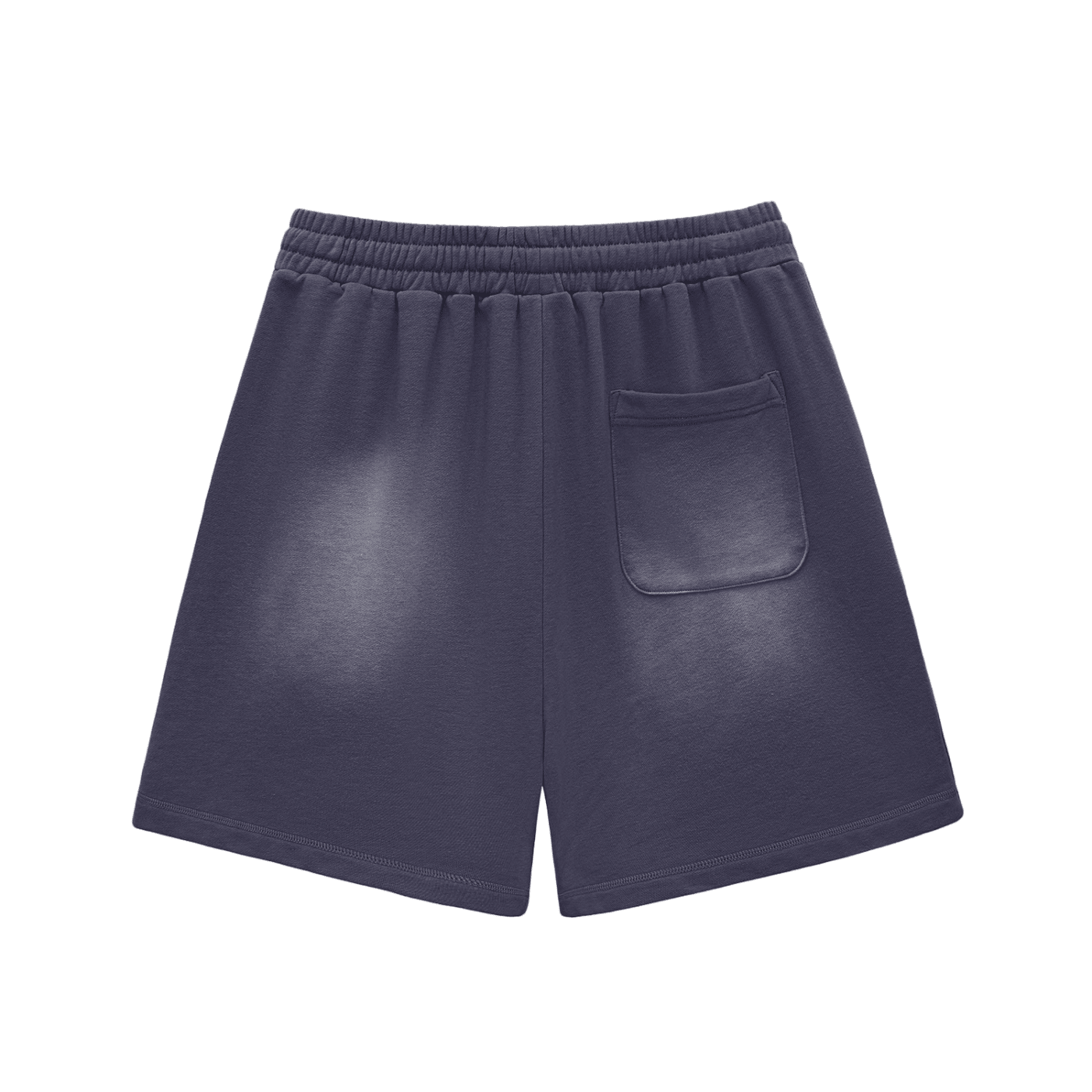 Black shorts with a pocket on a white background